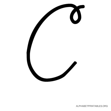 c in cursiv